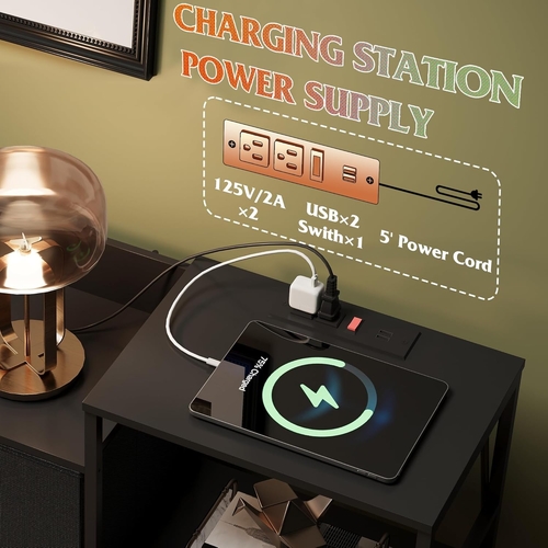 black tv stand with charging station bedroom furniture black tv stand with charging station bedroom furniture