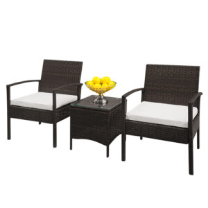 home garden furniture coffee table rattan sofa set